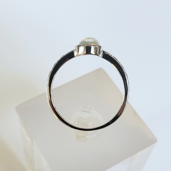 18k Over Sterling Opal Ring - Picture 2 of 8